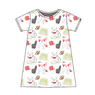 Three Little Ducks Charlotte Play Dress - Game Day Dawgs