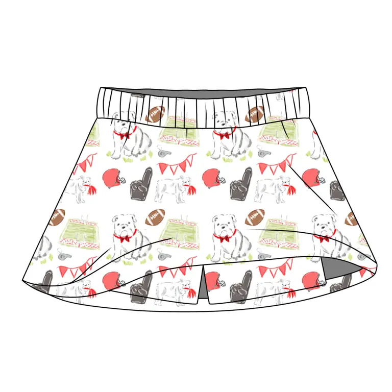 Three Little Ducks Sara Catherine Skort - Game Day Dawgs