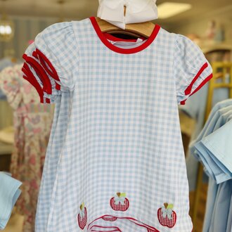 Trotter Street Kids Apple Trio Dress Trotter Street Kids Apple Trio Dress