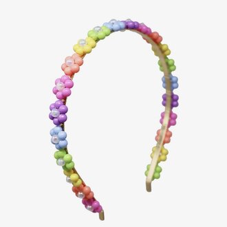 Pink Poppy Daisy Pop Headband