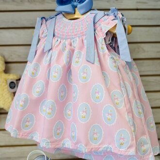 Carson & Friends Silly Goose Bottoms Set w Bows