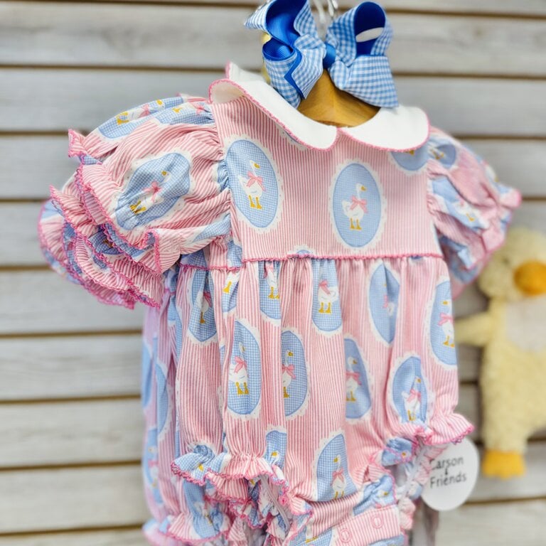Carson & Friends Silly Goose Pima Bubble w Collar