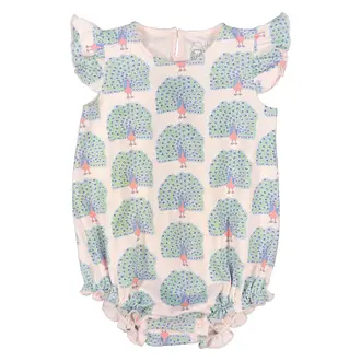 Heyward House Pretentious Peacock Sleeveless Bubble