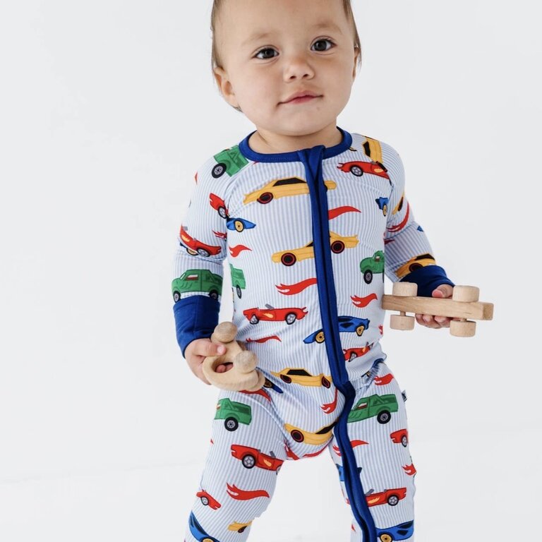 Kiki & Lulu Racing Stripes Footie