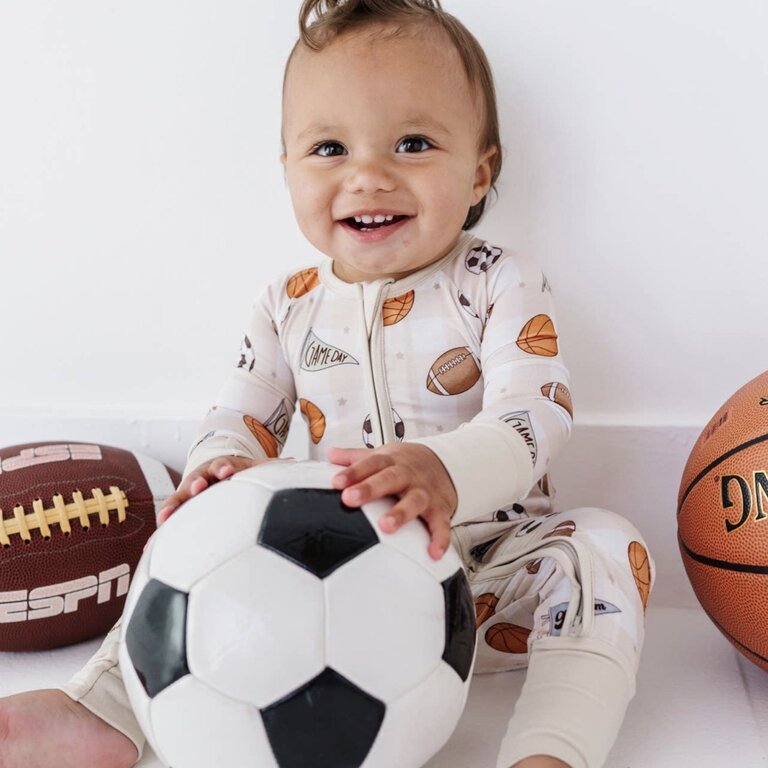 Kiki & Lulu Gingham Gameday Footie