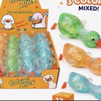Modek Sports Glitter Duck Squishy