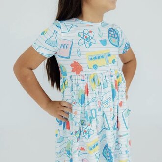 Mila & Rose School Rules Pocket Twirl Dress Mila & Rose School Rules Pocket Twirl Dress