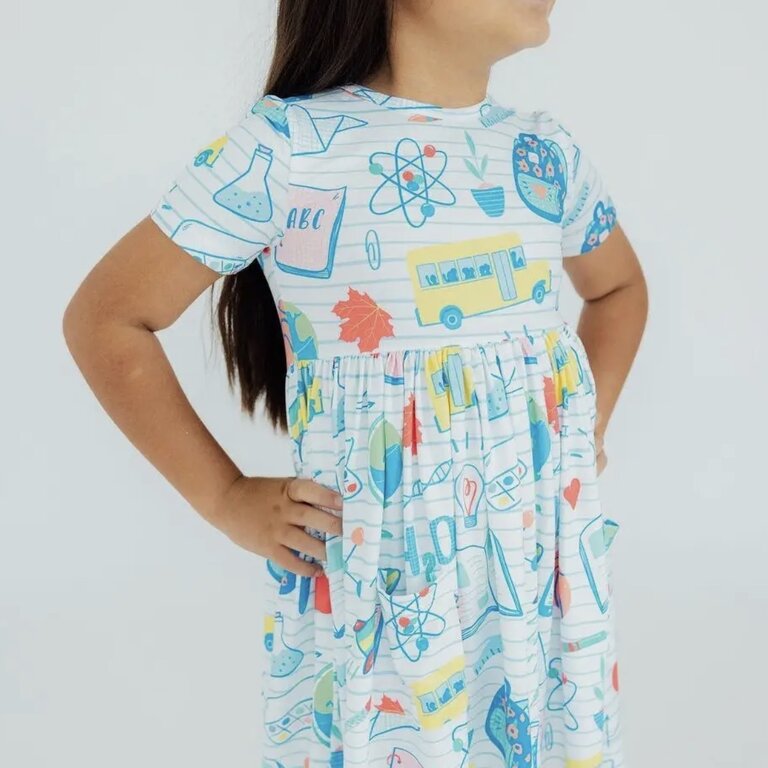 Mila & Rose School Rules Pocket Twirl Dress