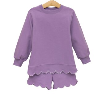Trotter Street Kids Sophia Scalloped Set