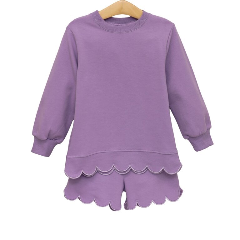 Trotter Street Kids Sophia Scalloped Set