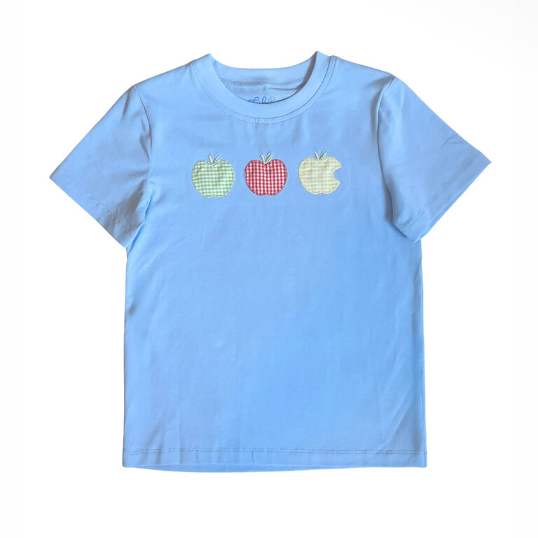 Lil Kids Clothing Apple Applique T-Shirt