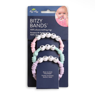 Itzy Ritzy Silicone Bands Teether Pack