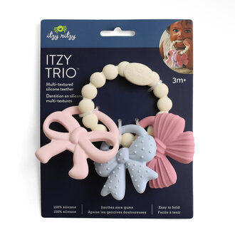 Itzy Ritzy Itzy Trio Silicone Teether Bows