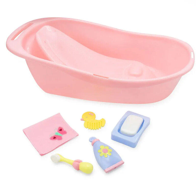 JC Toys For Keeps! Baby Doll Bath Set