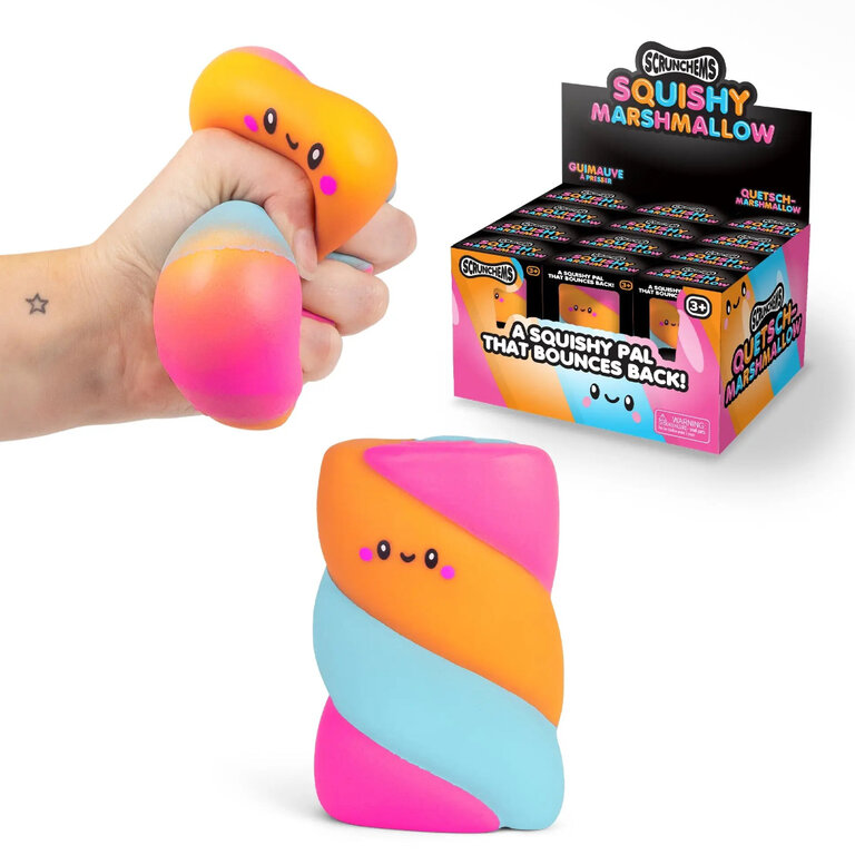 showcase Scrunchems Marshmallow Squishy Toy