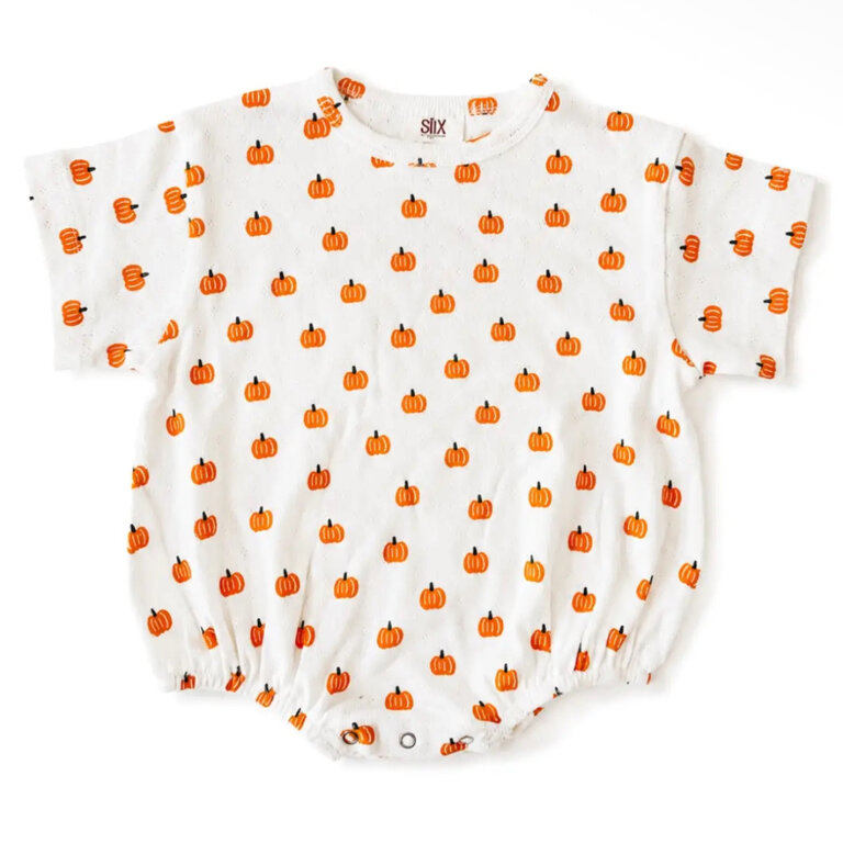 Siix Collection Pumpkin Pointelle T-Shirt Bubble