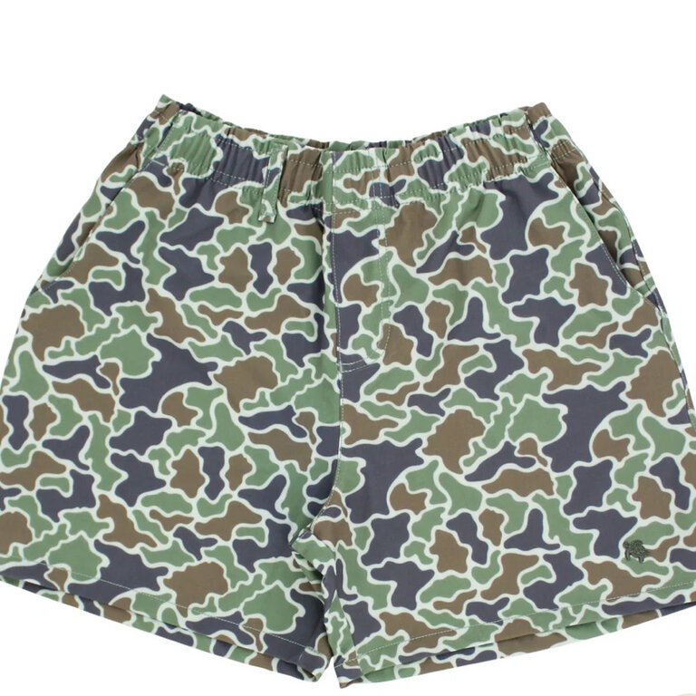 Bailey Boys Performance Dock Short Green Camo