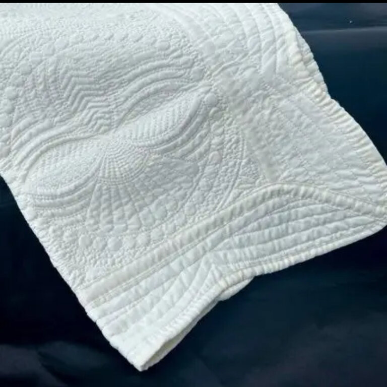 White Heirloom Quilt