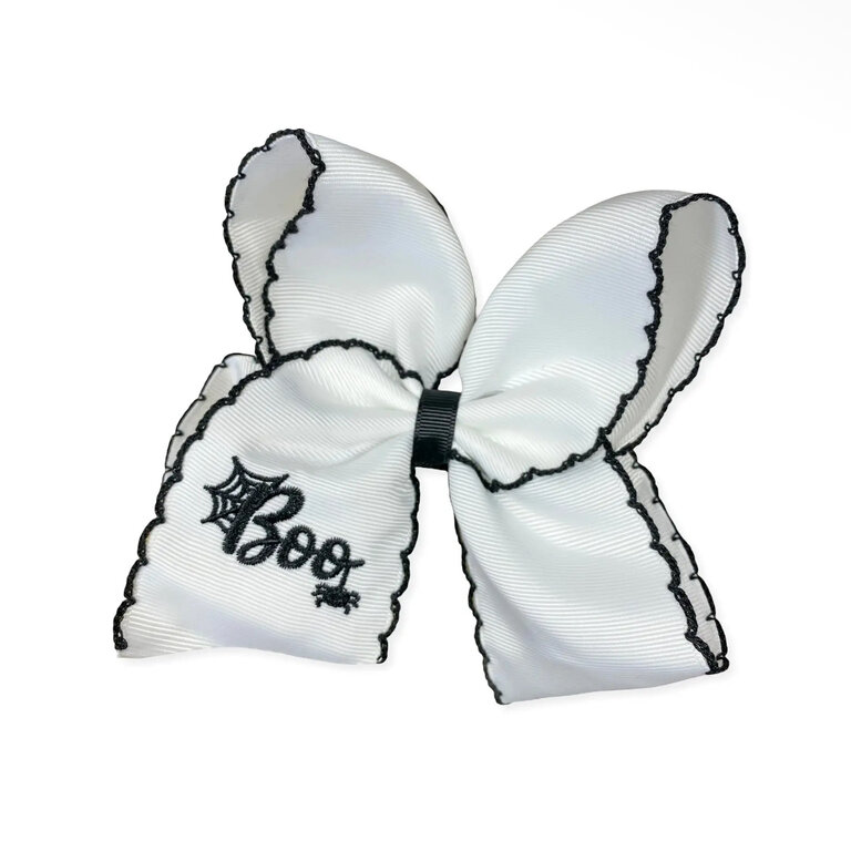 The Hair Bow Co. Boo Halloween Hair Bow