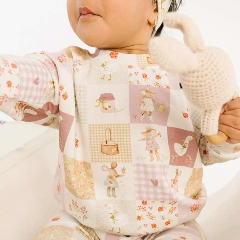 Little One Shop Storybook Picnic Crewneck Set