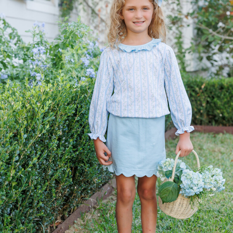 Trotter Street Kids Vineyard Blooms Skort Set
