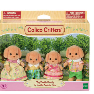 Epoch Toy Poodle Family