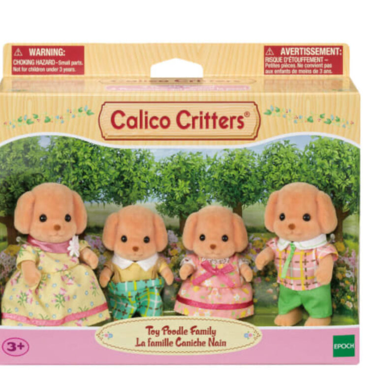 Epoch Toy Poodle Family