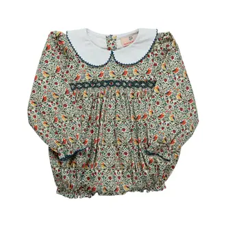 Smockingbird William Morris Bird Print Bubble