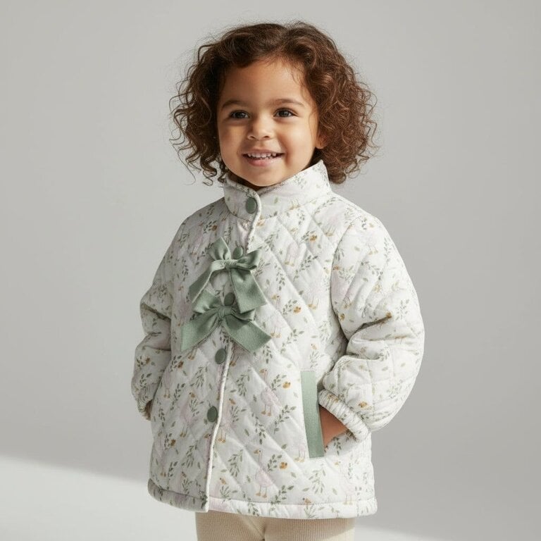 NTRL Co. Loosey Goosey Classic Quilted Coat