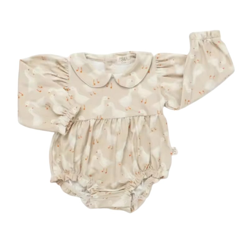 NTRL Co. Silly Goose Beige Peter Pan Bubble
