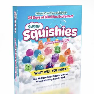 showcase Mini Sugar Squishy 24 Day Advent Calendar