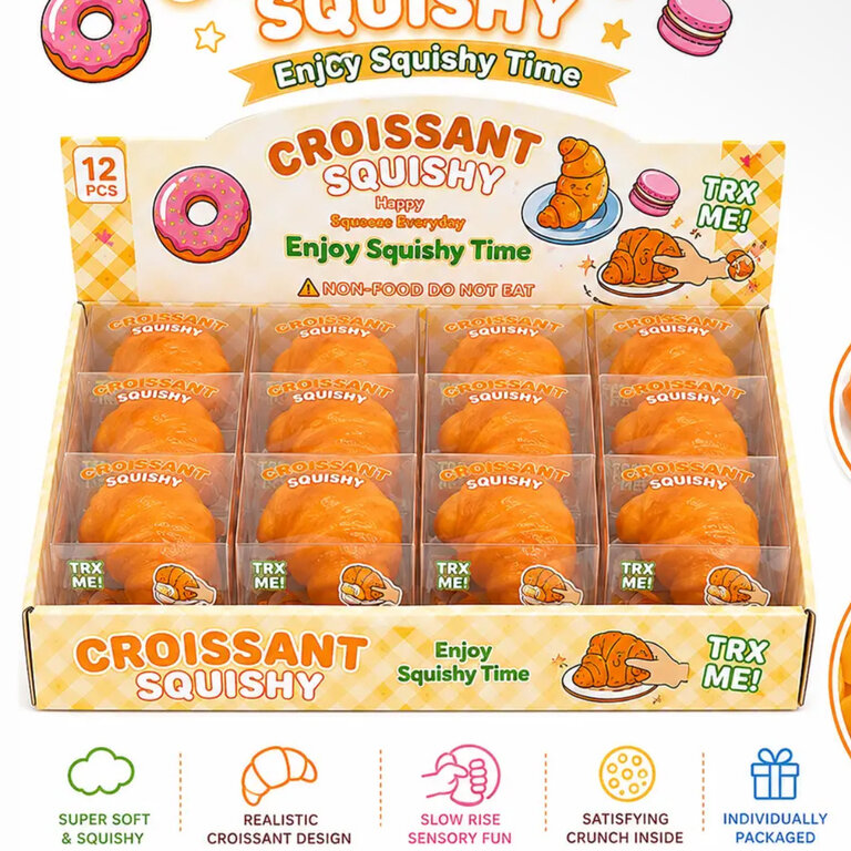 Modek Sports Croissant Crunchy Squishy