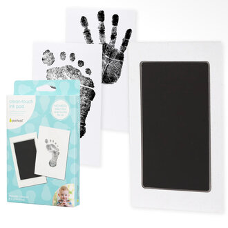 Pearhead Baby Handprint or Footprint Clean-Touch Ink Pad Kit