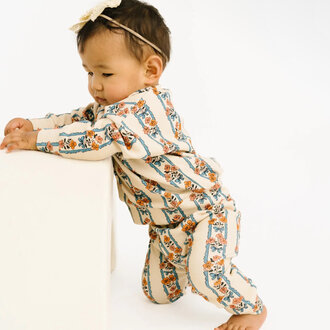 Little One Shop Cottage Bouqet Crewneck Set