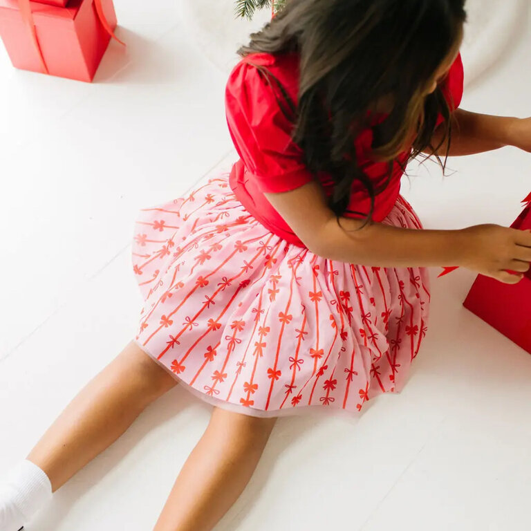 Ollie Jay Tulle Skirt Dainty Bows