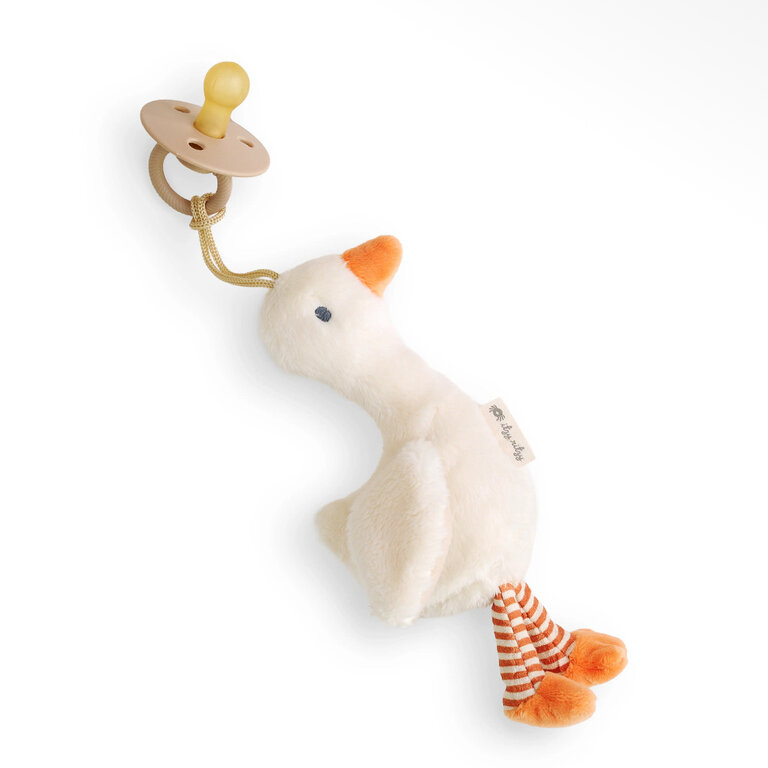 Itzy Ritzy Paci & Plush Goose