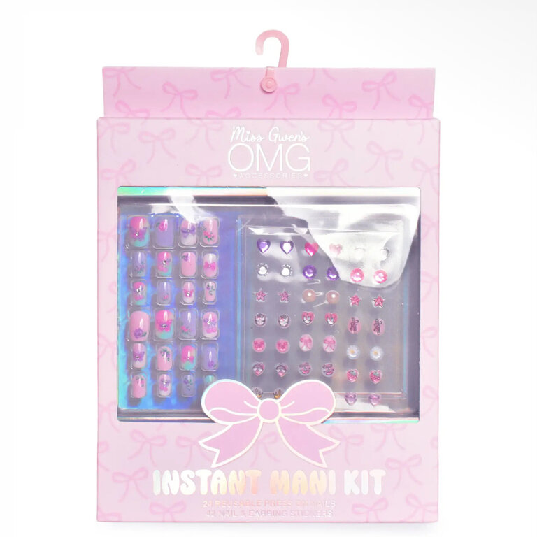 OMG Accessories Butterfly Press On Nail Kit