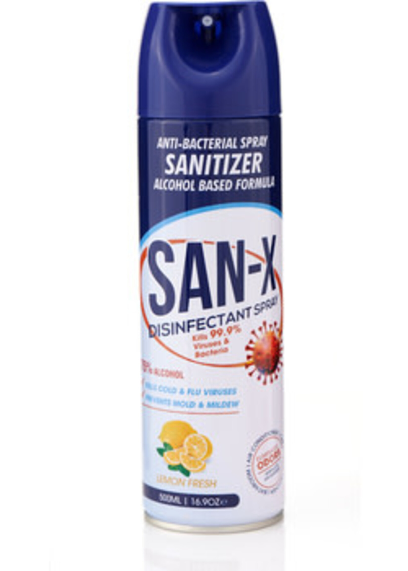 SAN-X SAN-X Disinfecting Spray|LEMON