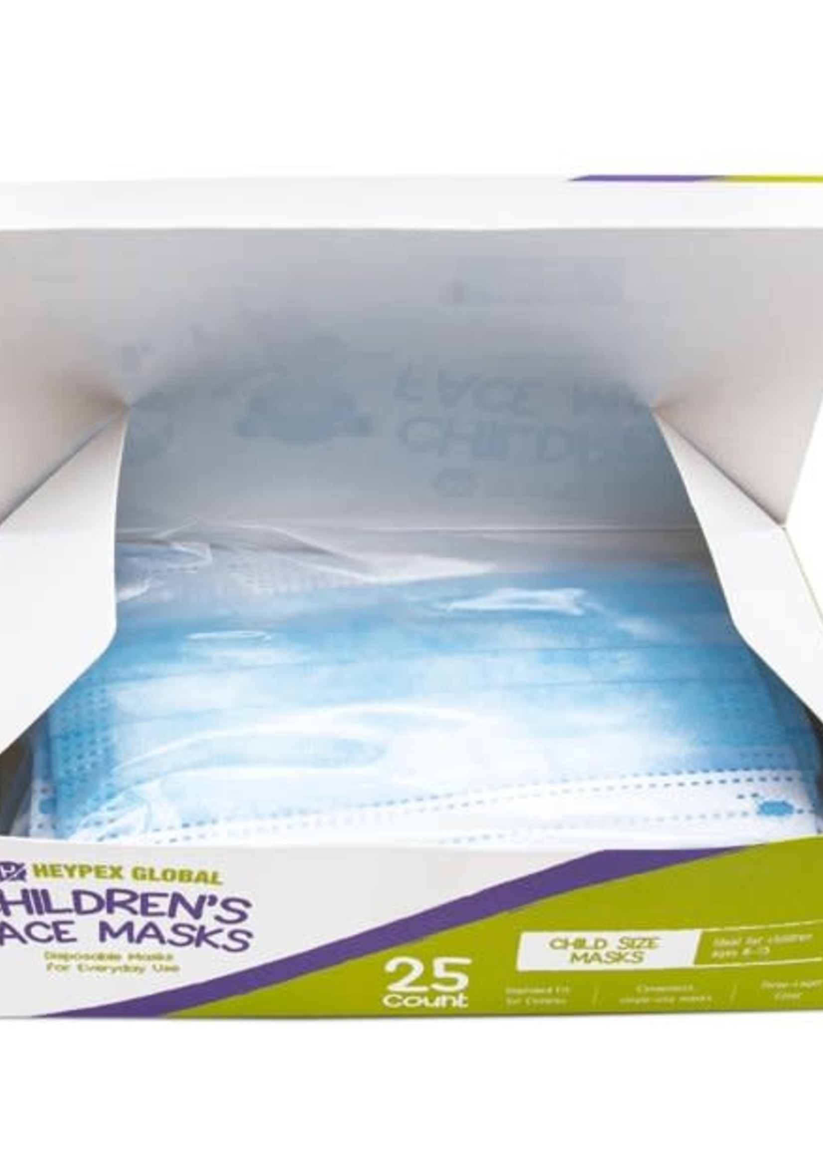 WM HG| Kids Blue Disposable Mask| 25pcs