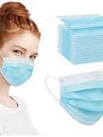 HUAXIANG HUAXIANG|Black Disposable protective mask| 5x10pack