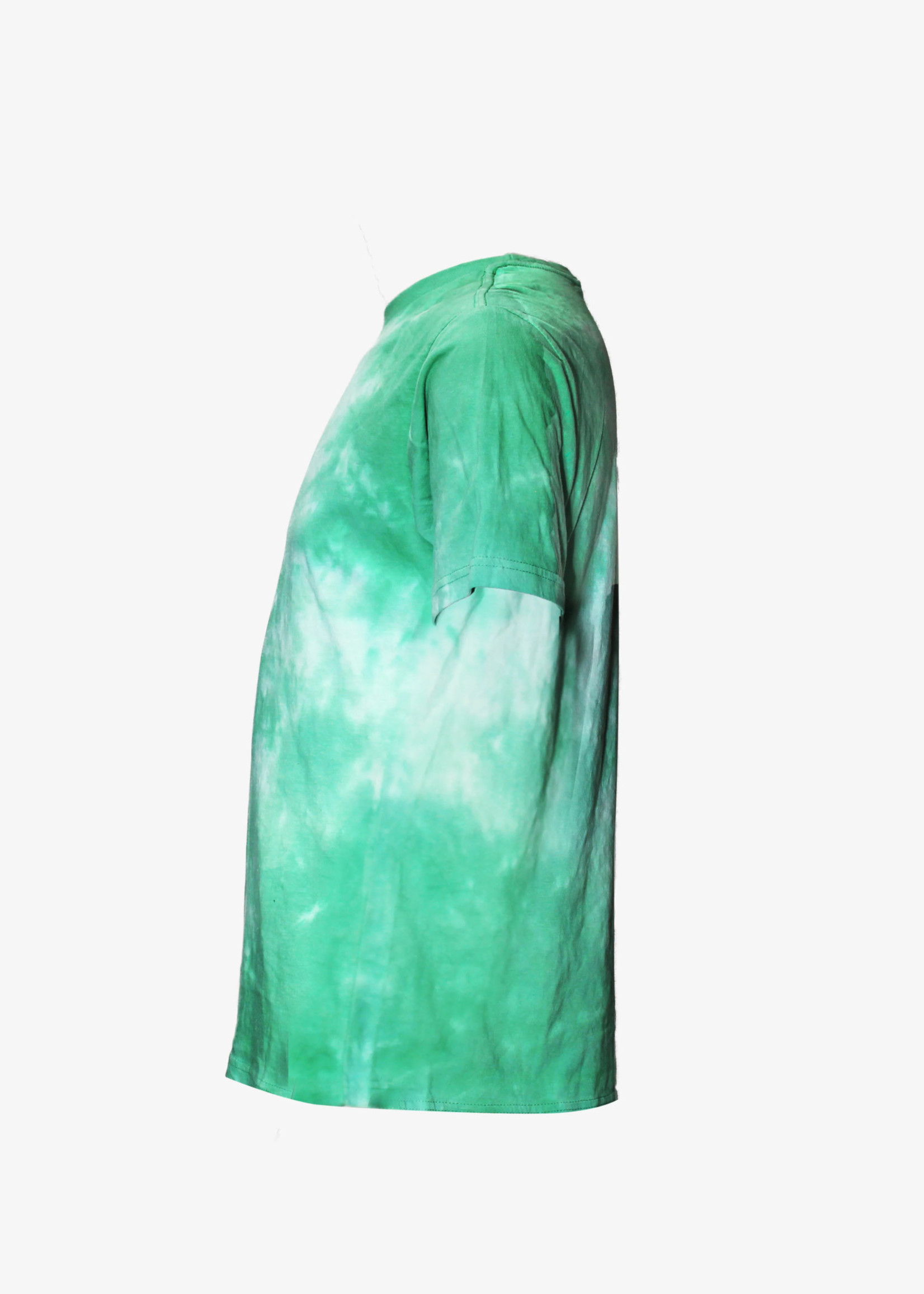 TIE DYE T-SHIRT(TDT) GREEN  2XL