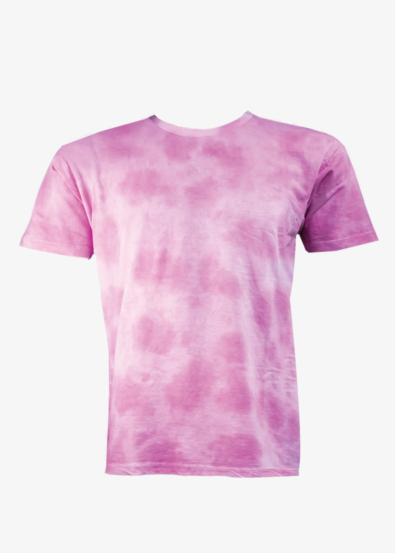 TIE DYE T-SHIRT(TDT) PINK  XL