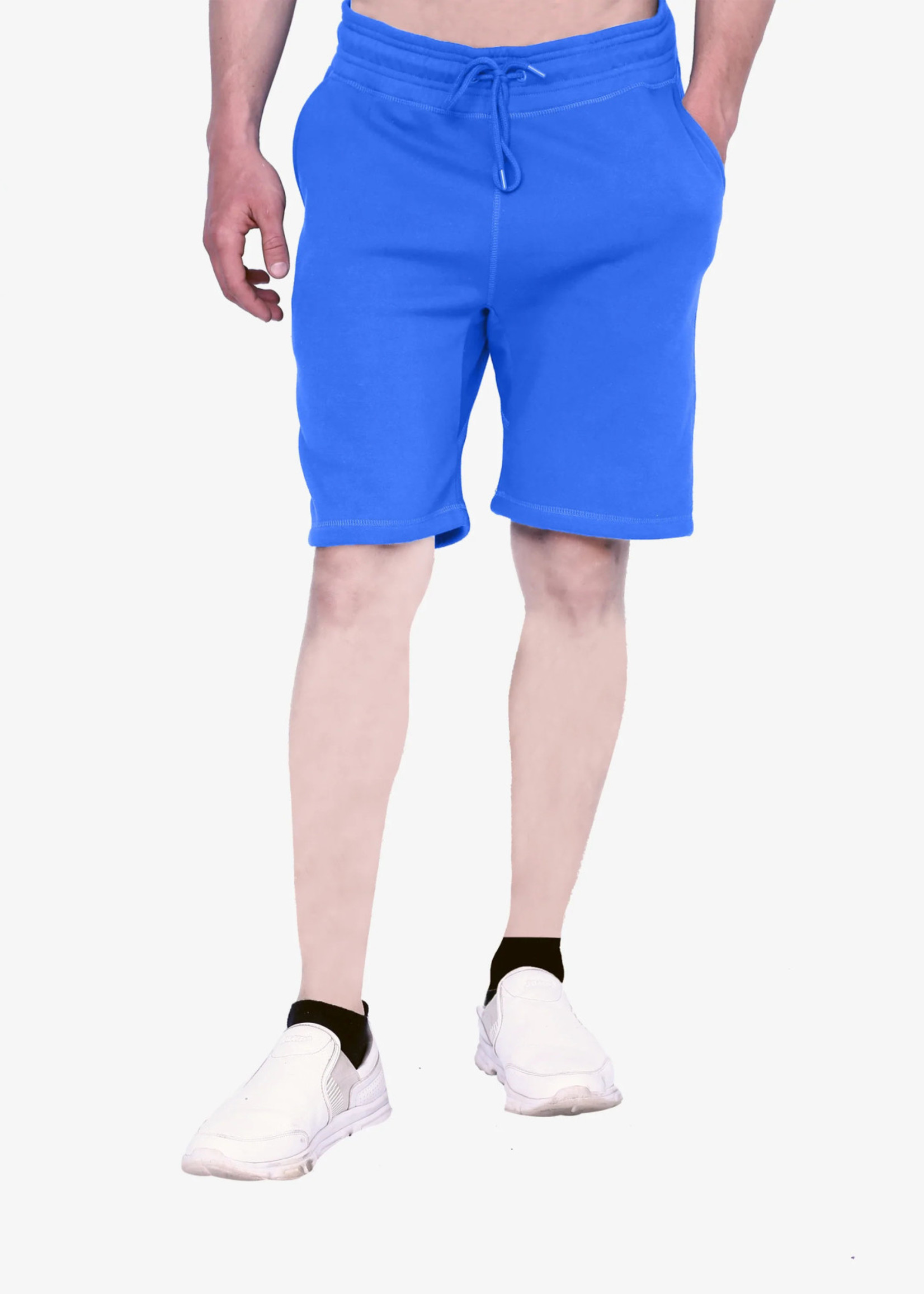 UNISEX CLASSIC PERFECT FLEECE SHORTS  ROYAL L
