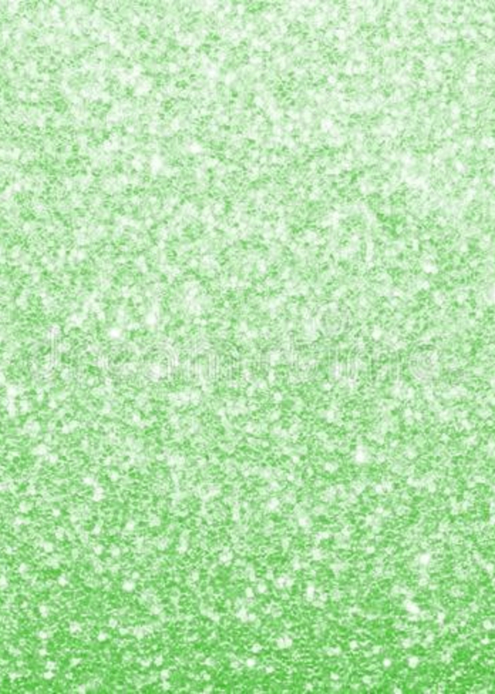LIGHT GREEN GLITTER 12*19.5