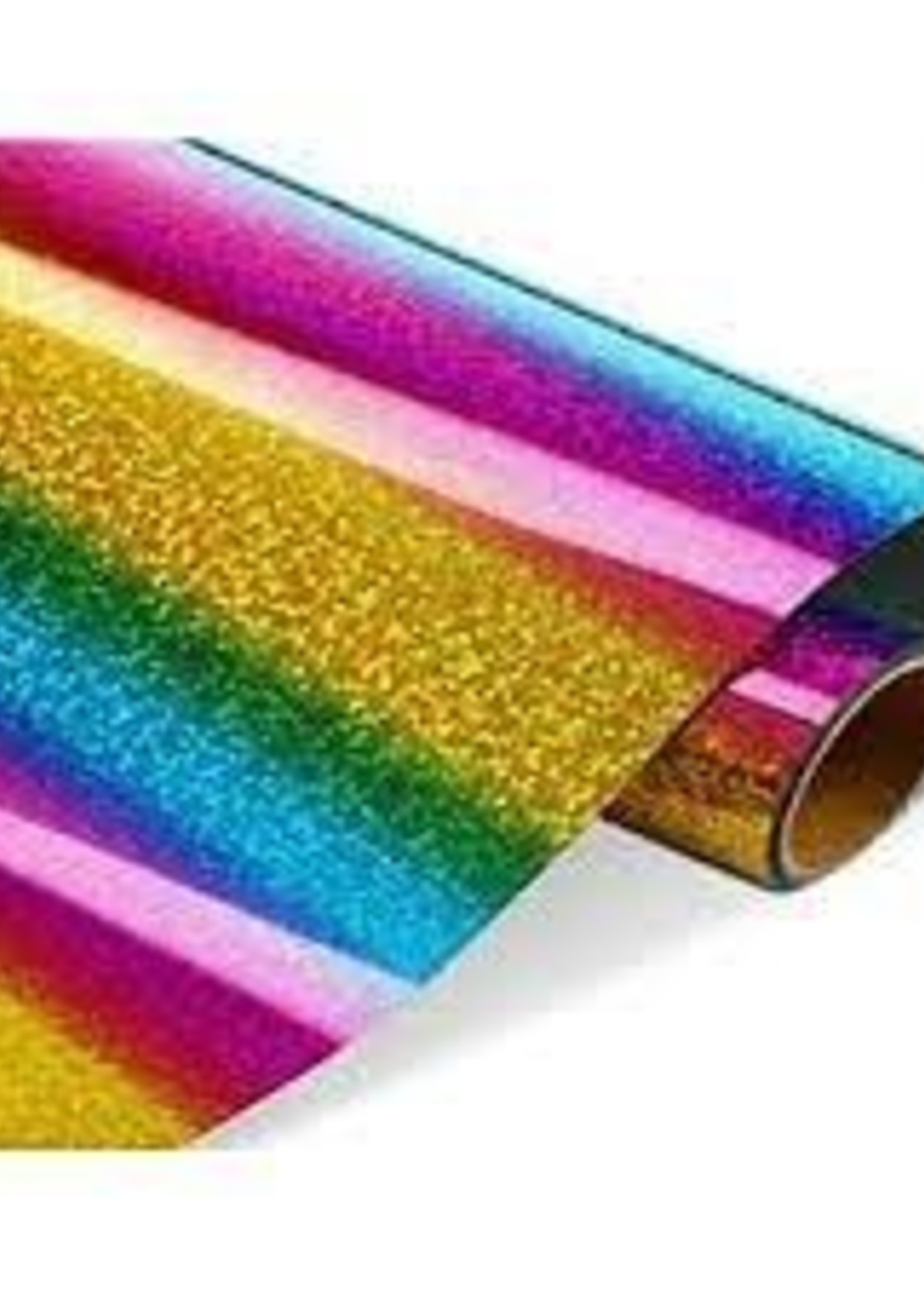 MULTI COLOR GLITTER VINYL 12*19.5