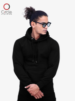 Unisex Fleece Perfect Pullover Black Hoodie 8.25 Oz  M