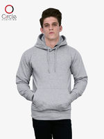 Unisex Fleece Perfect Pullover Heather Grey Hoodie 8.25 Oz  M