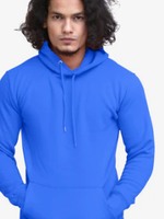 Unisex Fleece Perfect Pullover Royal Blue Hoodie 8.25 XL