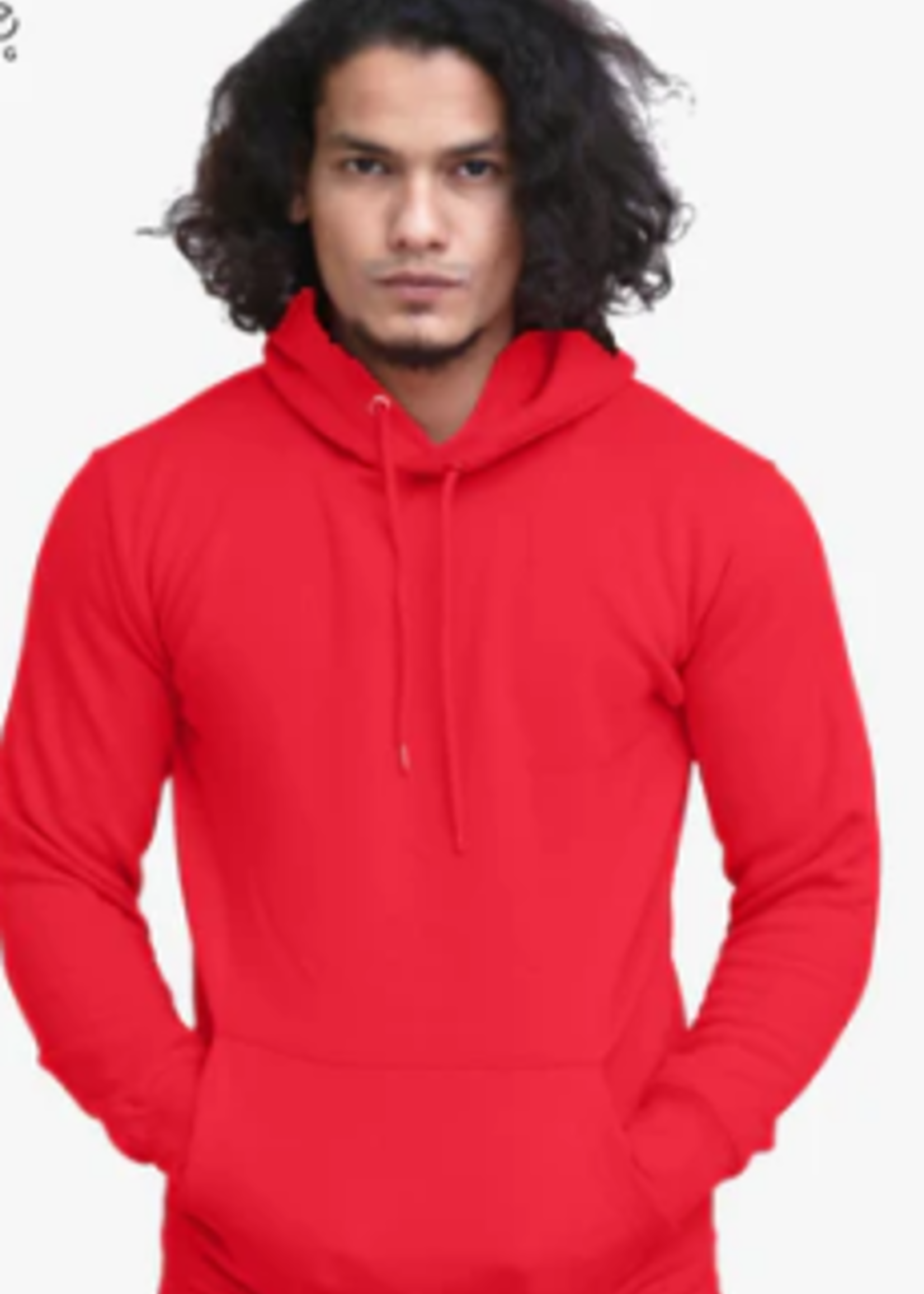 Unisex Fleece Perfect Pullover Red Hoodie 8.25 Oz   M