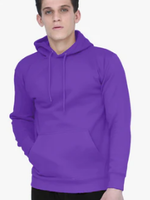 Unisex Fleece Perfect Pullover Purple Hoodie 8.25 Oz  M